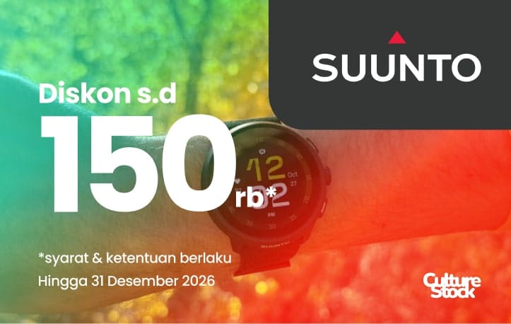 promo Suunto culturestock diskon hingga 150 ribu