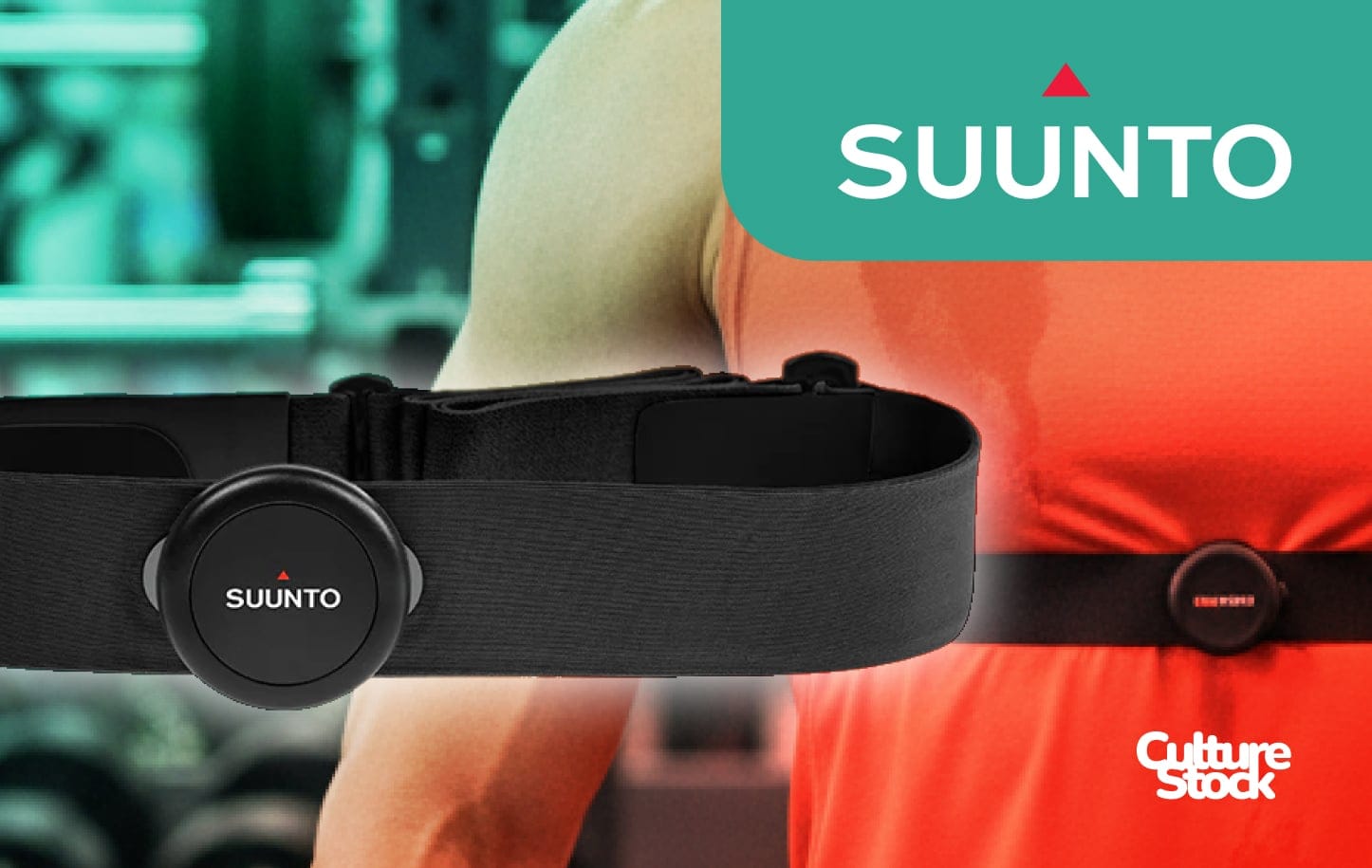 Sabuk monitor detak jantung Suunto Heart Rate Belt original